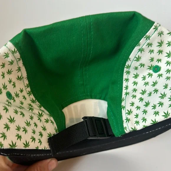 Green and White hat - Picture 3 of 3